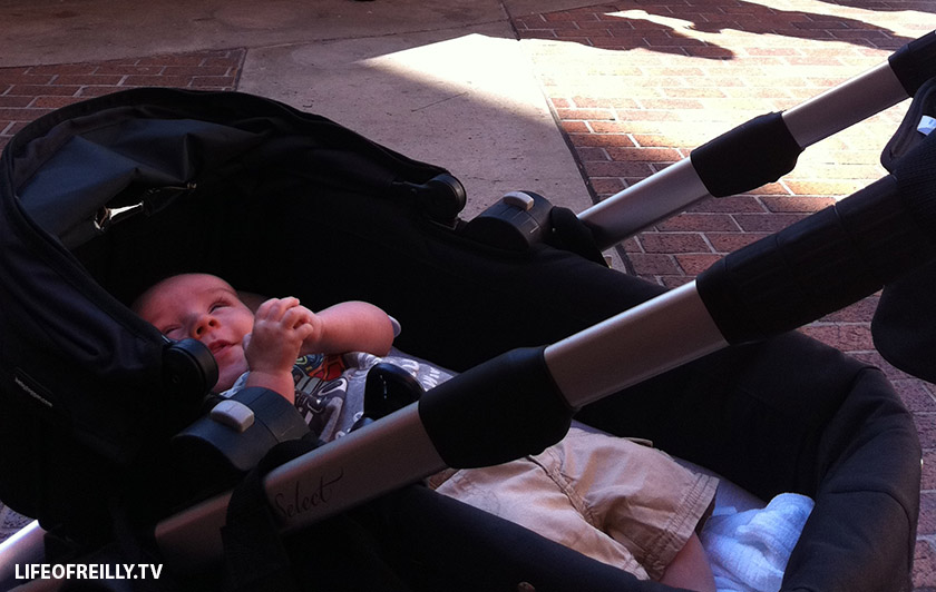 You can get your bassinet on a flight as part of your "buggy." The bassinet can then double up as a bed so there's no need for a travel cot at your destination. It's also good for babies not to always be in the car seat on the buggy, too.